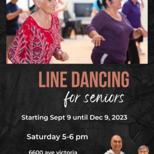 Adult line Dance - 12:00 PM to 1:00 PM